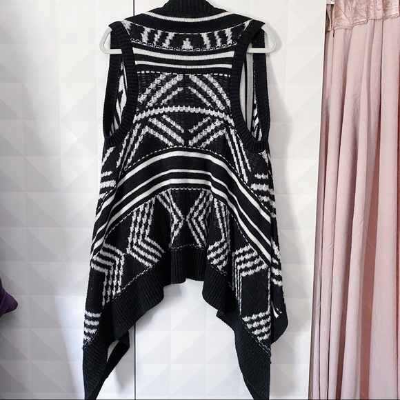 Express Sleeveless Open Cardigan Sz XS/S - Picture 3 of 4